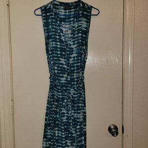 Torrid Challis Button Down Shirt Dress